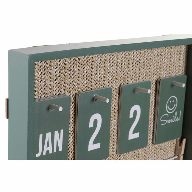 Veranstalter DKD Home Decor 30 x 3 x 50 cm grün (2 Stück)