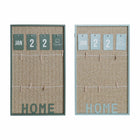 Veranstalter DKD Home Decor 30 x 3 x 50 cm grün (2 Stück)