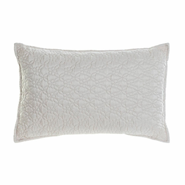 Kissen DKD Home Decor 8424001814541 60 x 10 x 40 cm Blume Beige