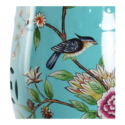 Beistelltisch DKD Home Decor Porzellan Blau 35 x 35 x 45 cm