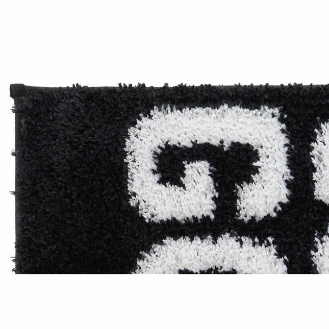 Teppich DKD Home Decor 8424001815975 Schwarz Weiß