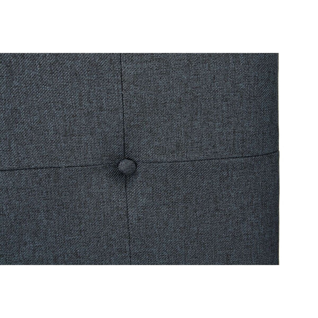 Kopfende des Betts DKD Home Decor Blau Polyester Holz MDF (159 x 8 x 119 cm)