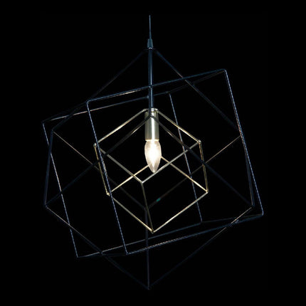 Deckenlampe DKD Home Decor 8424001823604 Schwarz Gold Metall 220 V 25 W Moderne (52 x 52 x 53 cm)