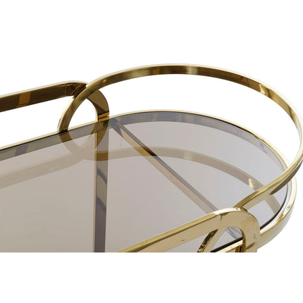 Mehrzweckwagen DKD Home Decor Kristall Gold Stahl (85 x 46,5 x 80,5 cm)