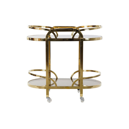 Mehrzweckwagen DKD Home Decor Kristall Gold Stahl (85 x 46,5 x 80,5 cm)