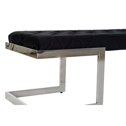 Barhocker DKD Home Decor   Schwarz Polyester Stahl (140 x 40 x 40 cm)