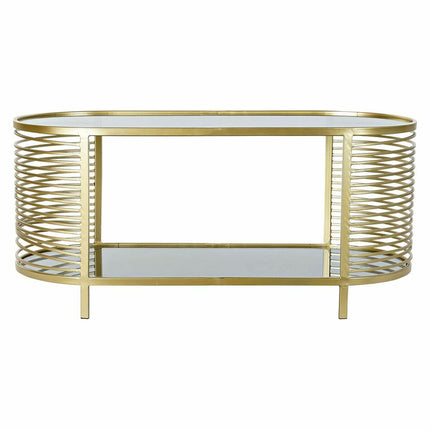 Couchtisch DKD Home Decor Kristall Metall (101,5 x 46 x 46 cm)