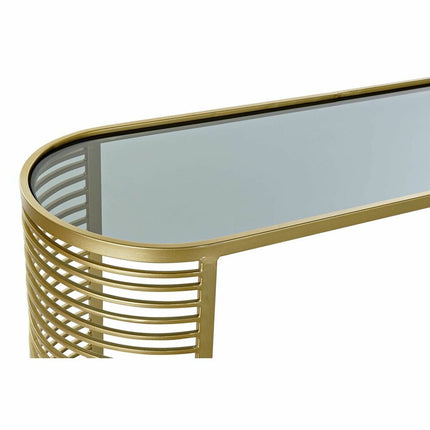 Konsole DKD Home Decor Kristall Gold Metall (106,5 x 31 x 79,5 cm)