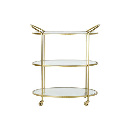 Tevogn DKD Home Decor Kristall Gold Metall (69 x 45,5 x 76 cm)