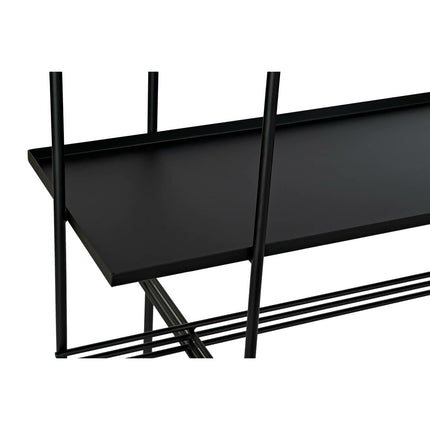 Konsole DKD Home Decor Schwarz Metall Weiß Marmor Moderne (120 x 40 x 80 cm)