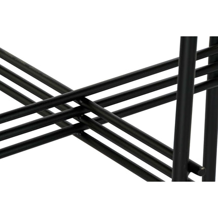 Konsole DKD Home Decor Schwarz Metall Weiß Marmor Moderne (120 x 40 x 80 cm)