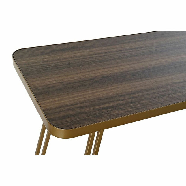 Konsole DKD Home Decor Gold Metall Holz (120,5 x 40 x 80 cm)