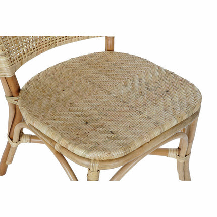 Esszimmerstuhl DKD Home Decor natürlich Rattan (54 x 60 x 93 cm)
