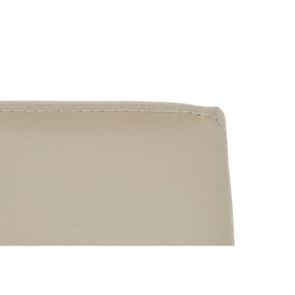 Esszimmerstuhl DKD Home Decor Beige Metall Polyester (41 x 55 x 96 cm)
