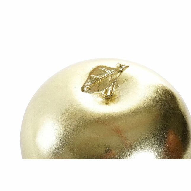 Deko-Figur DKD Home Decor 19,4 x 19,4 x 19,8 cm Gold Apfel