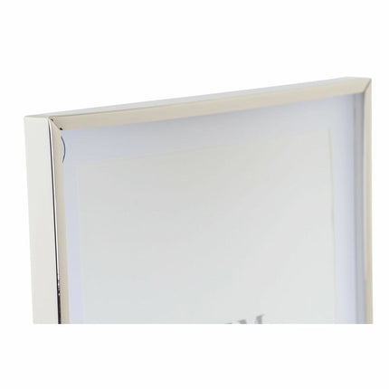 Fotorahmen DKD Home Decor 25 x 2 x 30 cm Kristall Silberfarben Metall