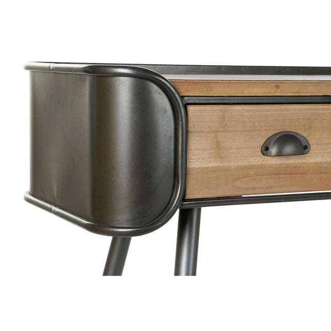 Konsole DKD Home Decor 103 x 38 x 82,5 cm Tanne natürlich Grau Metall