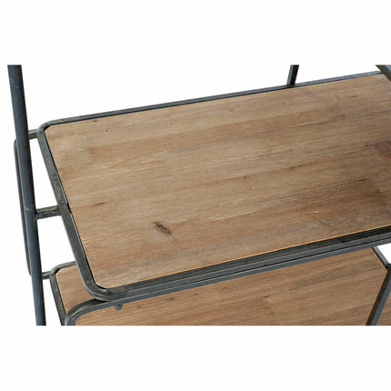 Eingangsbereich DKD Home Decor 44 x 100 x 183 cm Schwarz Metall Braun Kiefer