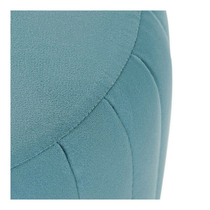 Fußstütze DKD Home Decor 8424001829835 Blau Gold Metall Samt Moderne Velvet (44 x 44 x 46 cm)