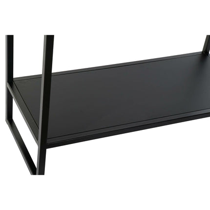Schrank DKD Home Decor Schwarz Holz Metall Kristall (80 x 35 x 180 cm)