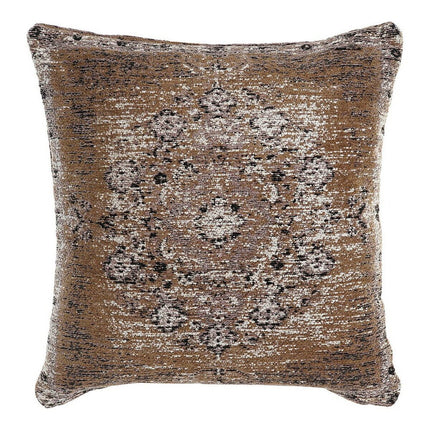 Kissen DKD Home Decor 8424001832477 Schwarz Beige 45 x 12 x 45 cm Hellbraun