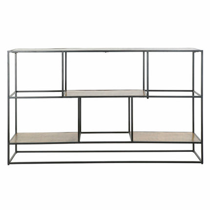 Regal DKD Home Decor Schwarz Gold Aluminium (140 x 30 x 85 cm)