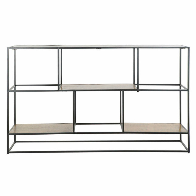 Regal DKD Home Decor Schwarz Gold Aluminium (140 x 30 x 85 cm)