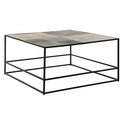 Tischdekoration DKD Home Decor 80 x 80 x 41 cm Schwarz Gold Aluminium Kunststoff