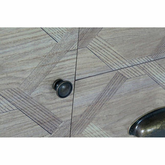 Schubladenschrank DKD Home Decor natürlich Schwarz MDF (60 x 30 x 56 cm)