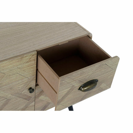 Schubladenschrank DKD Home Decor natürlich Schwarz MDF (60 x 30 x 56 cm)