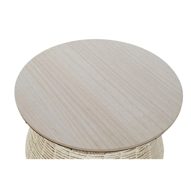 Beistelltisch DKD Home Decor Schwarz natürlich Metall Eisen Holz MDF 30 x 40 cm 54 x 54 x 40 cm