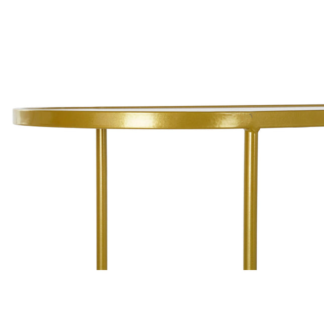 Konsole DKD Home Decor Kristall Gold Eisen (99,5 x 38 x 80 cm)