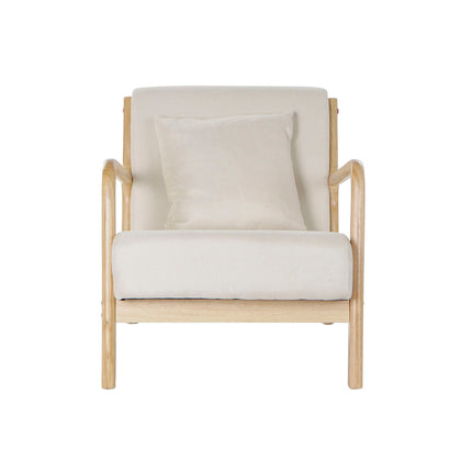 Sessel DKD Home Decor 65 x 77 x 73 cm Beige Holz MDF