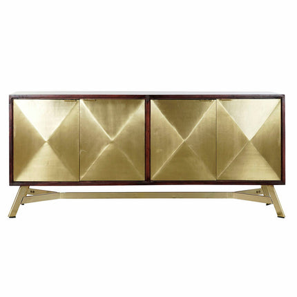 Anrichte DKD Home Decor Gold Dunkelbraun Akazienholz Mango-Holz (150 x 40 x 68 cm)