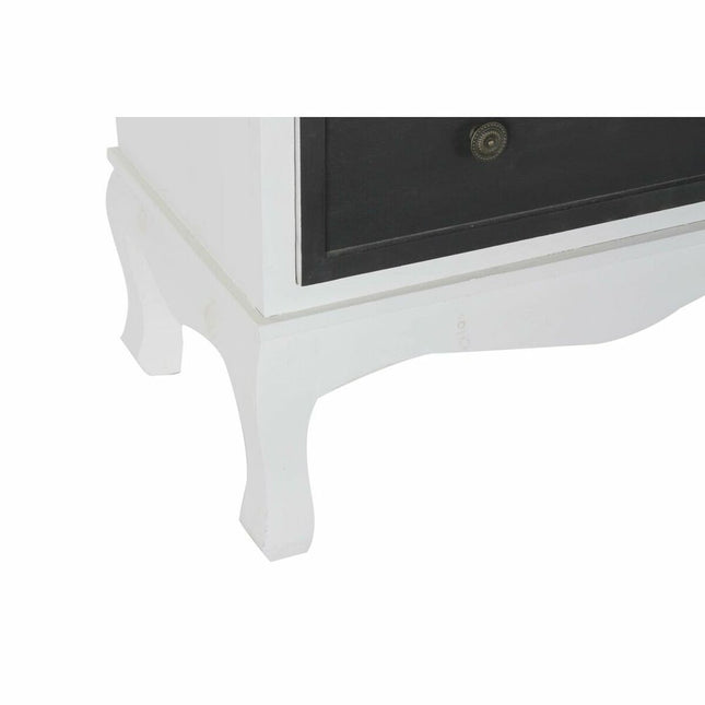 Anrichte DKD Home Decor Kristall Schwarz Holz Weiß Gelb Himmelsblau
