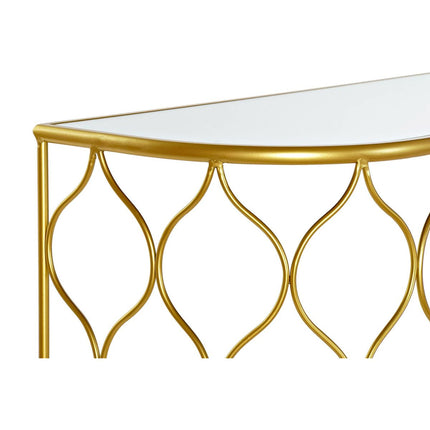 Konsole DKD Home Decor Spiegel Gold Metall (110 x 32 x 78 cm)