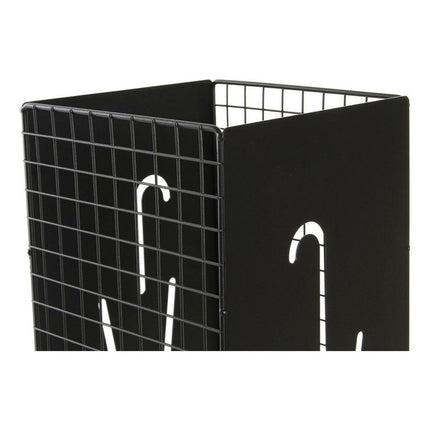 Regenschirmständer DKD Home Decor 8424001835355 19,5 x 20 x 47,5 cm Schwarz Metall Weiß Loft (2 Stück)