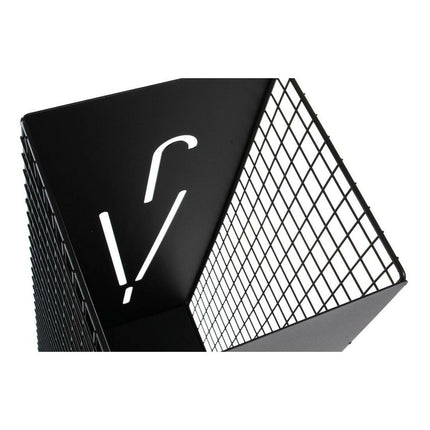 Regenschirmständer DKD Home Decor 8424001835355 19,5 x 20 x 47,5 cm Schwarz Metall Weiß Loft (2 Stück)