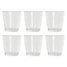 Gläserset DKD Home Decor 250 ml Kristall Durchsichtig (6 pcs)