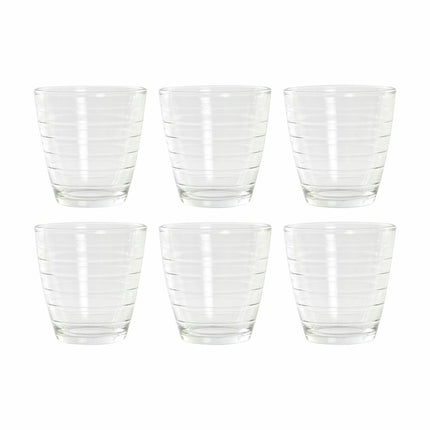Gläserset DKD Home Decor Kristall Durchsichtig 300 ml (6 pcs)