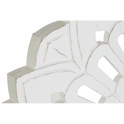 Kopfende des Betts DKD Home Decor MDF Weiß (180 x 3 x 110 cm)