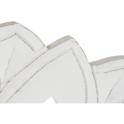 Kopfende des Betts DKD Home Decor MDF Weiß (180 x 3 x 110 cm)