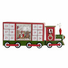 Adventskalender DKD Home Decor Holz Eisenbahn 43 x 9,5 x 17 cm