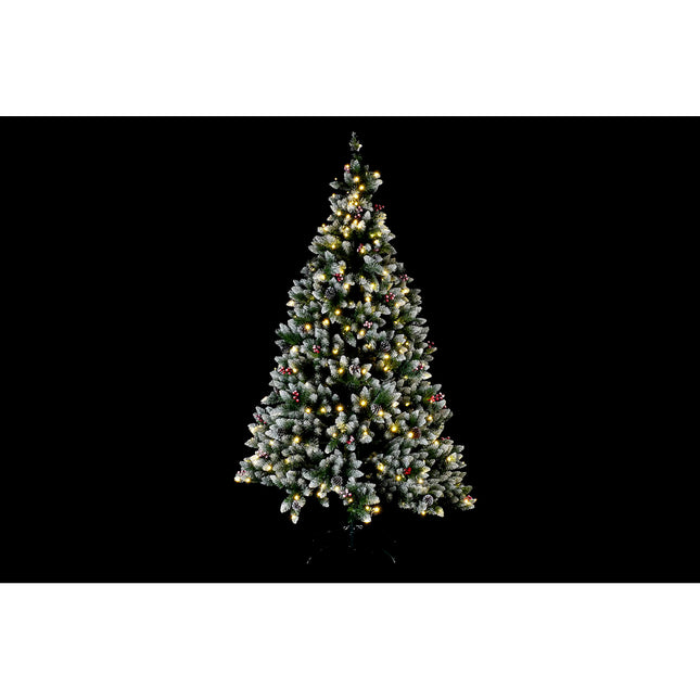 Weihnachtsbaum DKD Home Decor grün PVC Ananas Verschneit 120 x 120 x 180 cm
