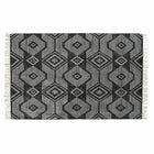 Teppich DKD Home Decor Weiß Schwarz Baumwolle (200 x 290 x 1 cm)