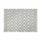 Teppich DKD Home Decor Schwarz Weiß (120 x 180 x 1 cm)