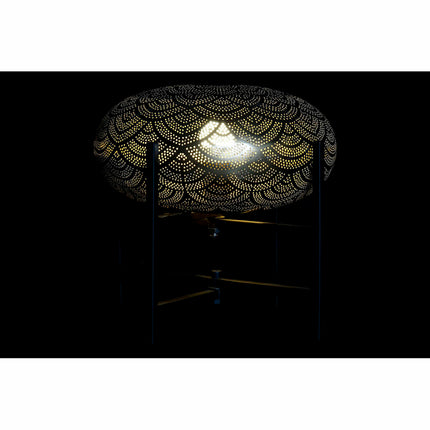 Tischlampe DKD Home Decor Schwarz Gold Metall 220 V 50 W (35 x 35 x 33 cm)