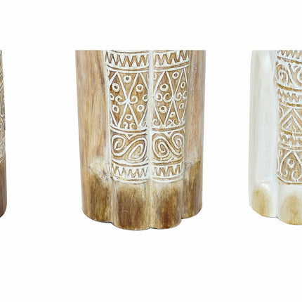 Deko-Figur DKD Home Decor 8424001848201 16 x 7,5 x 100 cm 15,5 x 7 x 99,5 cm natürlich Beige Weiß 80 cm Katzen