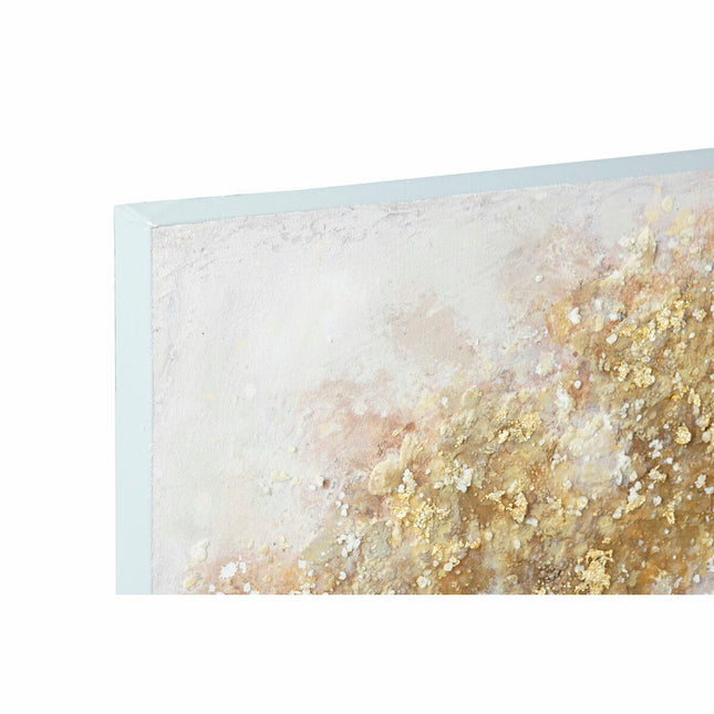 Bild DKD Home Decor Leinwand 100 x 3,8 x 100 cm Baum Cottage (2 Stück)
