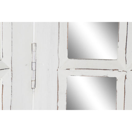 Spanische Wand DKD Home Decor Mango-Holz Spiegel (112 x 2 x 183 cm)